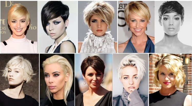 Стрижка коротких волос - стрижка на коротких волосах